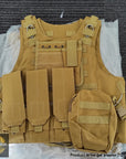 Tactical Vest With 4 Pouches New Arrivals Tan