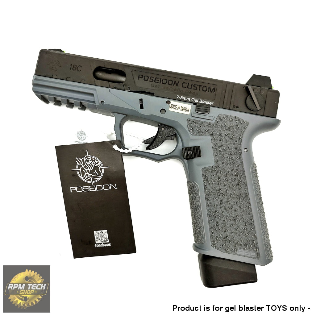P18 EVO II - RPM Techshop &amp; Poseidon - GBB Gel Blaster Pistol