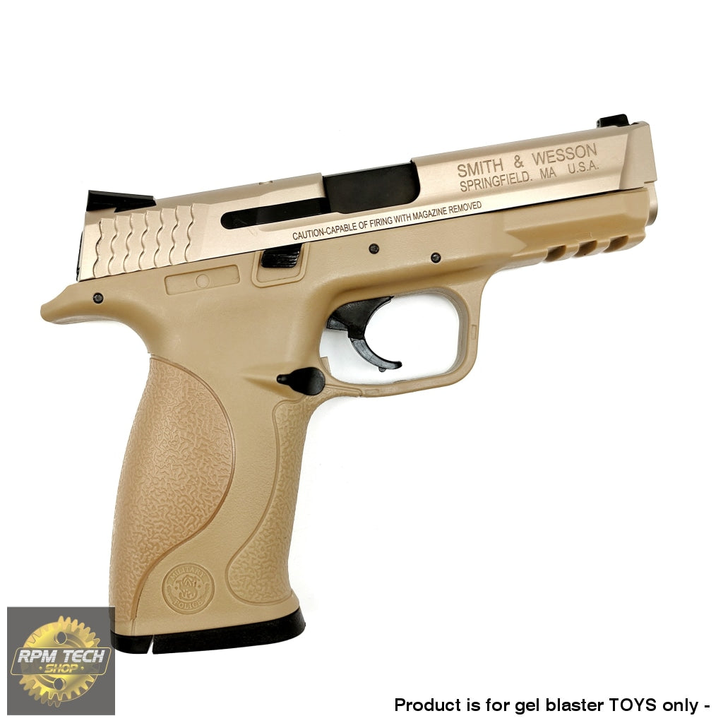 M&amp;p 9 Gas Blowback Gel Blaster Multi-Colour New Arrivals Gold/gold Pistol