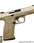 M&p 9 Gas Blowback Gel Blaster Multi-Colour New Arrivals Gold/tan Pistol